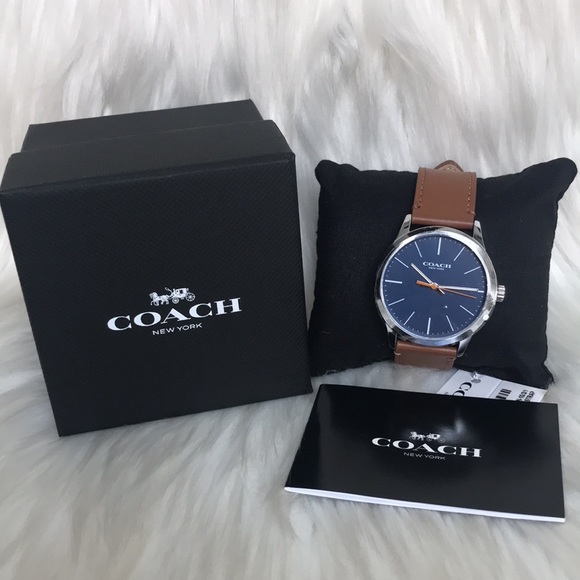 Coach Men’s Baxter Watch, 39 Mm color Brown - Picture 12 of 14